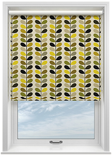 Orla Kiely Multi Stem, Yellow - Roller Blind